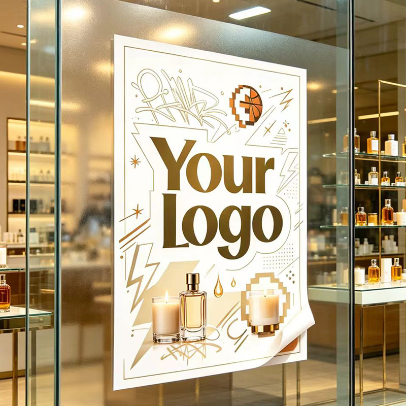 Perfume Fragrance Store - Sticker op maat van 100 cm,