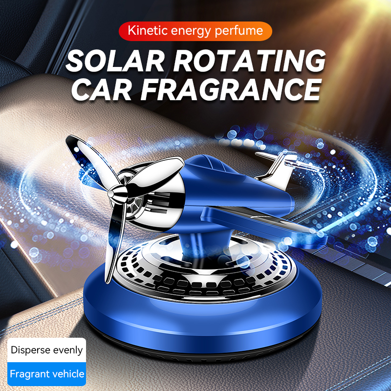 Perfume Fragrance Man - Zonne-energie aangedreven roterende propeller vechter auto