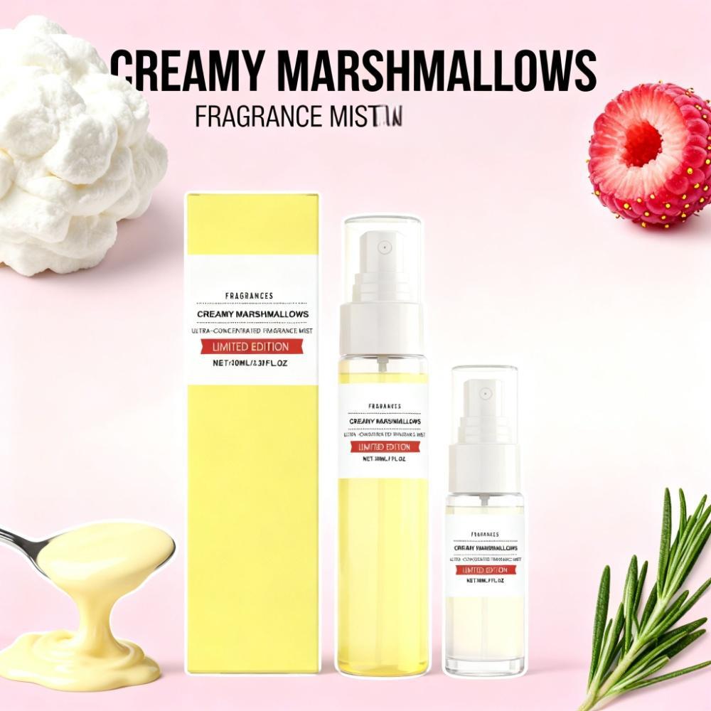 Perfume Fragrance Concentration - Romige Marshmallow Parfum Mist, Zoete Warme