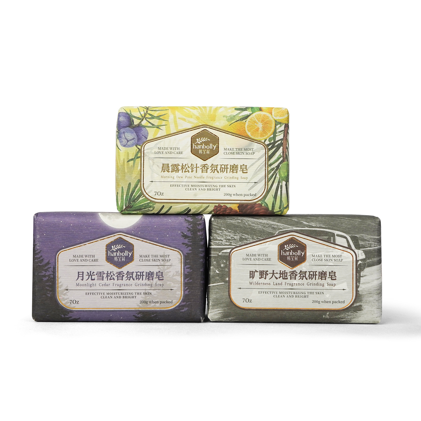 Perfume Fragrance Soap - Hanbolly 200g Franse parfummolenzeep, nieuwe geschenkausitie