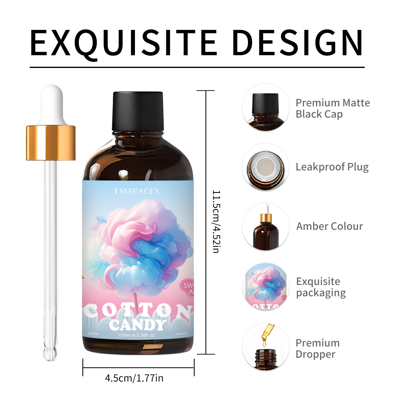100ml Suikerwafel Geur Oliën D - Perfume Fragrance Oils For Candles recensie en prijs