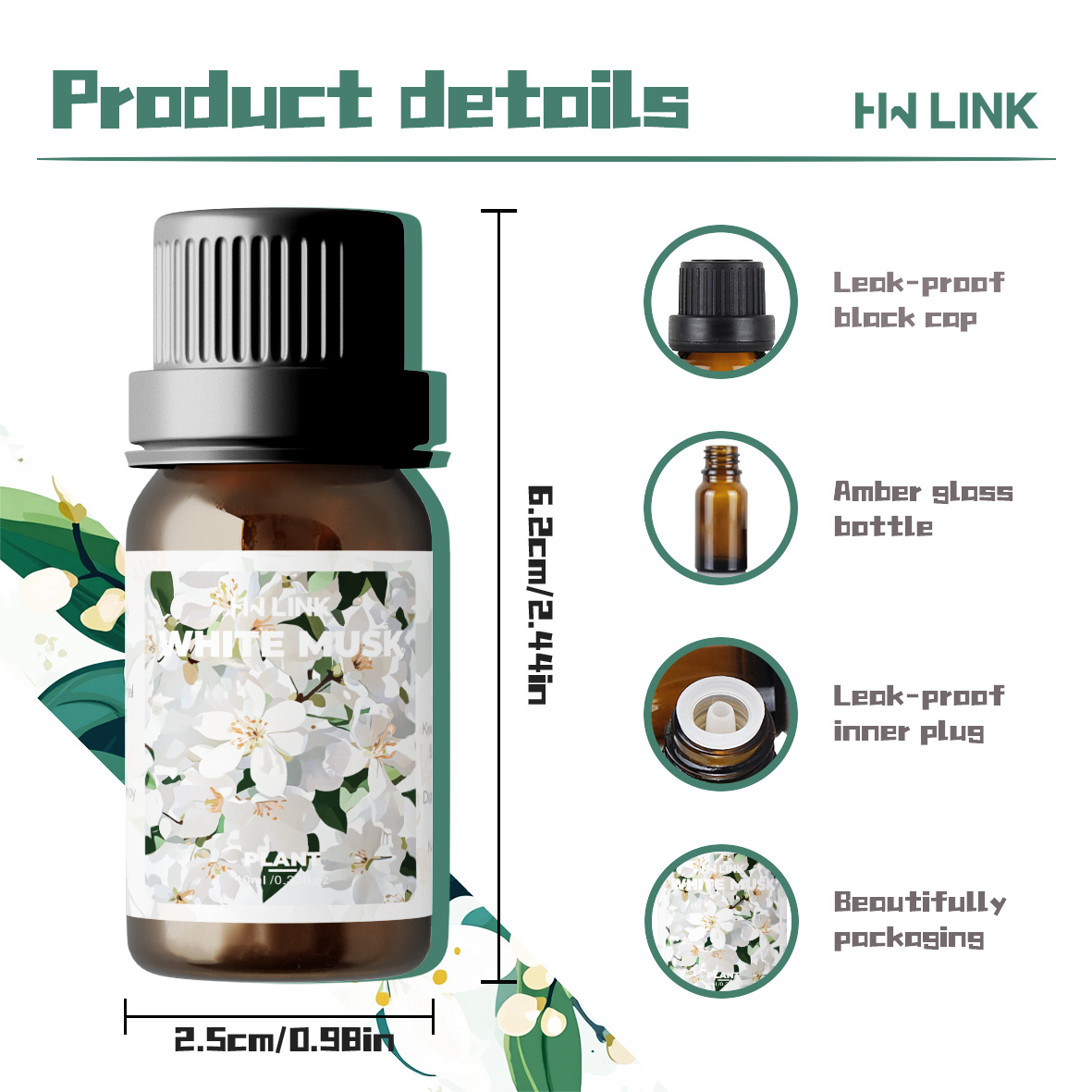 10ml Witte Muskus Geuroliën vo - Perfume Fragrance Oils For Candles recensie en prijs