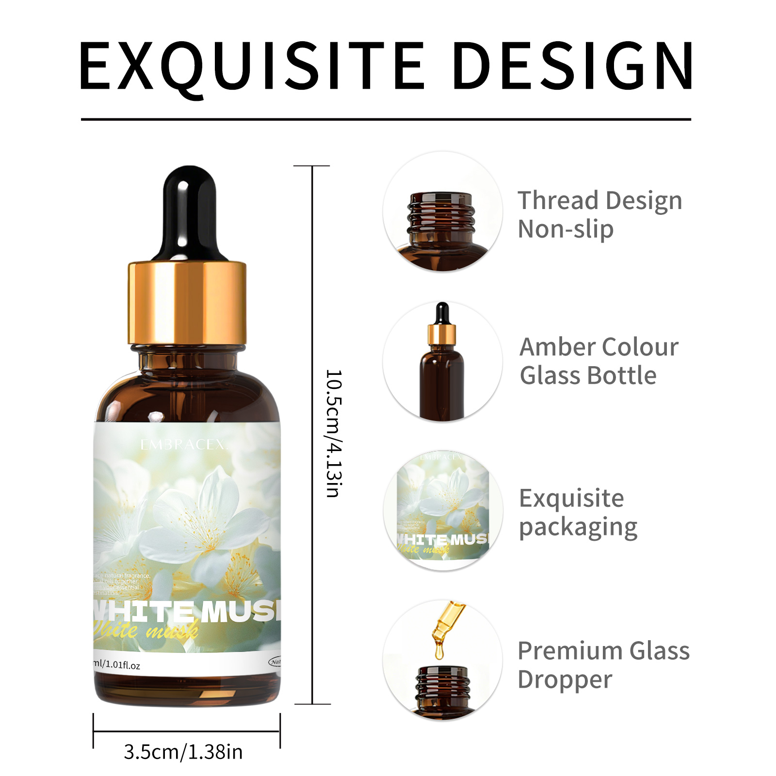 30ml Witte Muskus Geuroliën Au - Perfume Fragrance Oils For Candles recensie en prijs