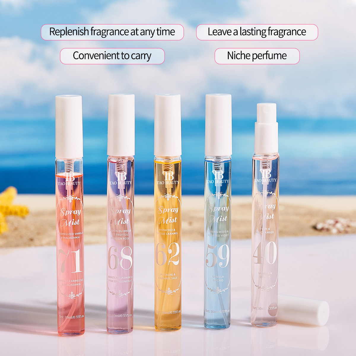 Nummergeurspray Mist Set, Lich - Perfume Fragrance Hair Spray recensie en prijs